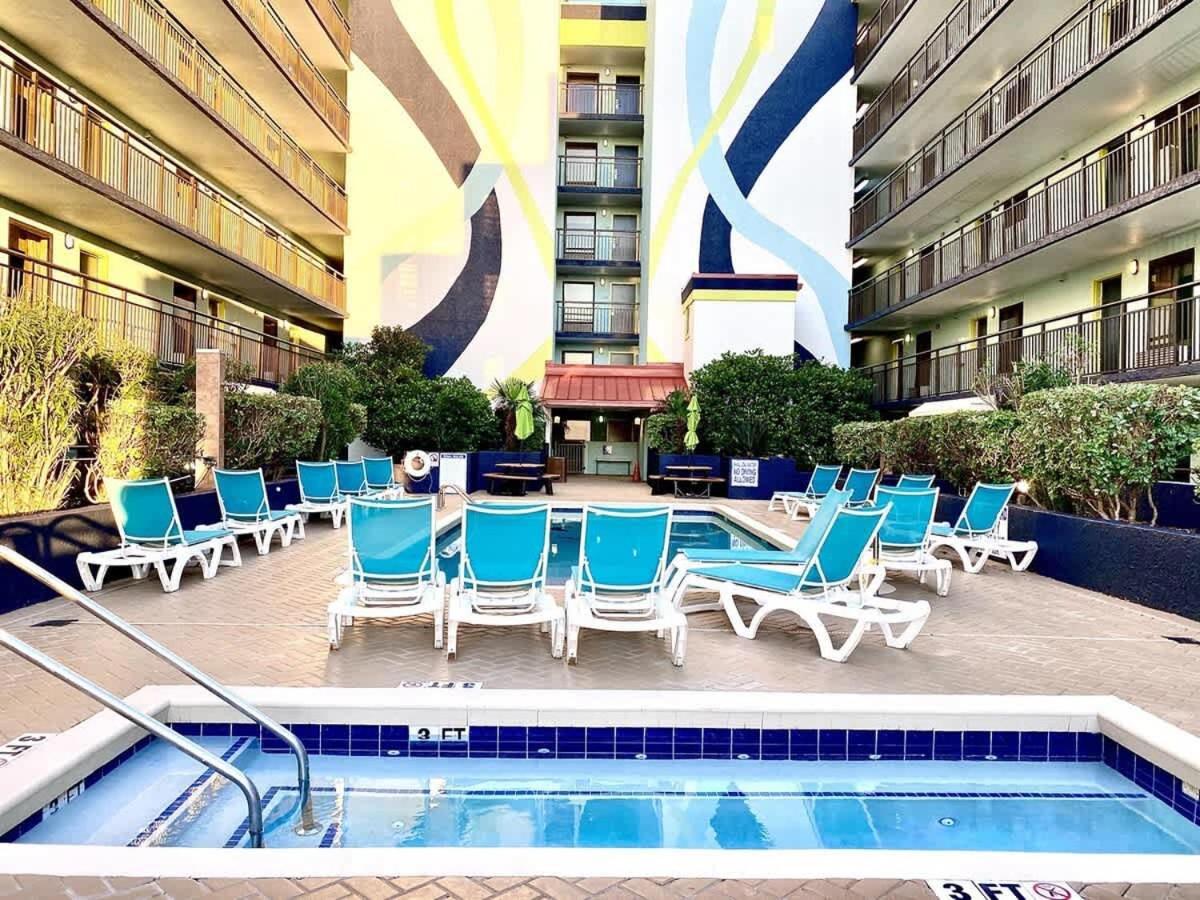 *Ocean View Beauty*King Bed*Rooftop Pool*Beach*Hot Tubs*M123 Myrtle Beach Luaran gambar